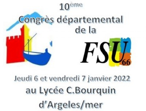 En images, le congrès départemental de la FSU66
