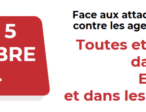 Toutes et tous mobilisé·es EN GRÈVE et dans les MANIFESTATIONS le 5 décembre !